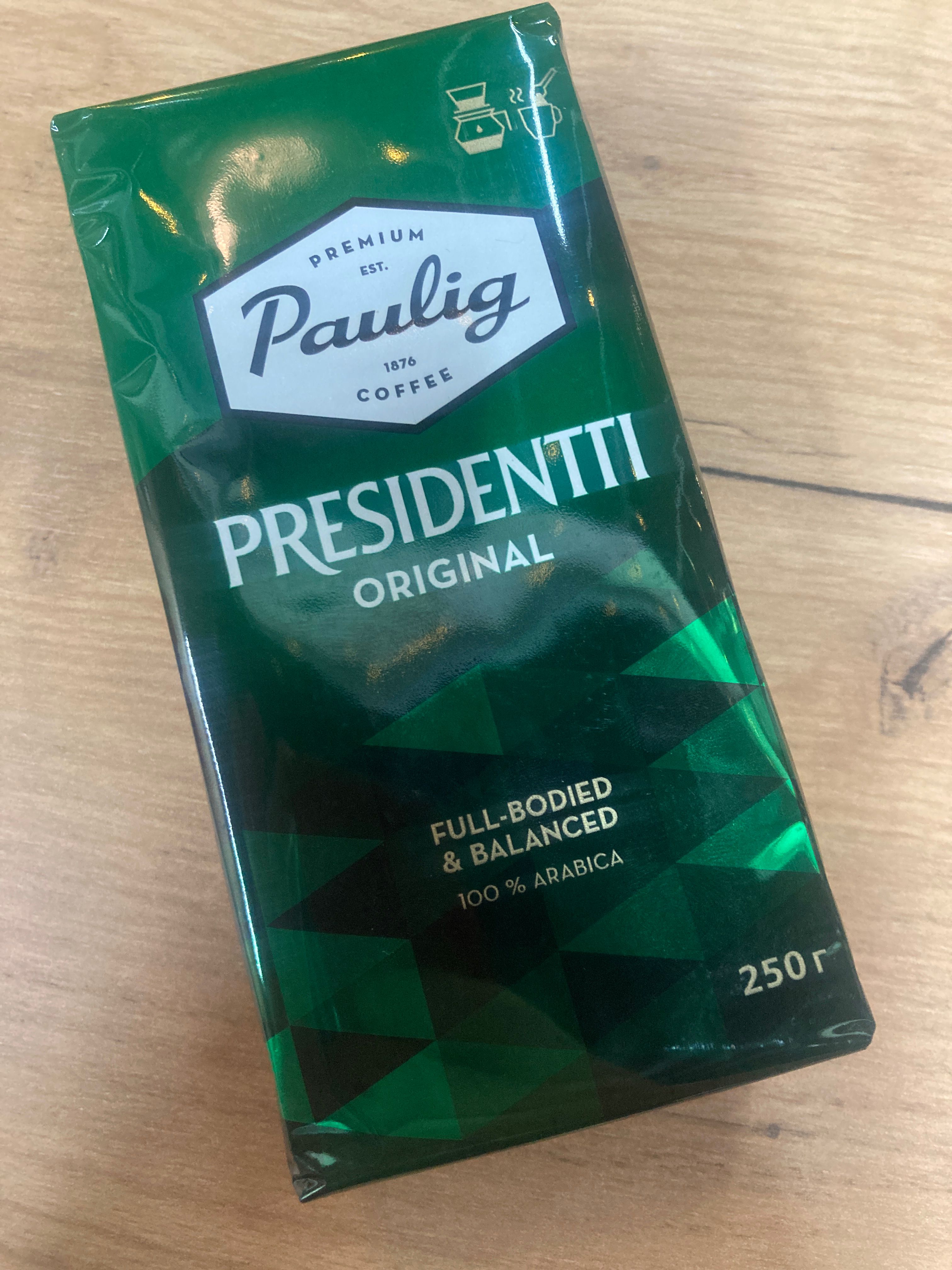 Paulig Presidentti Original 1 Кг Купить