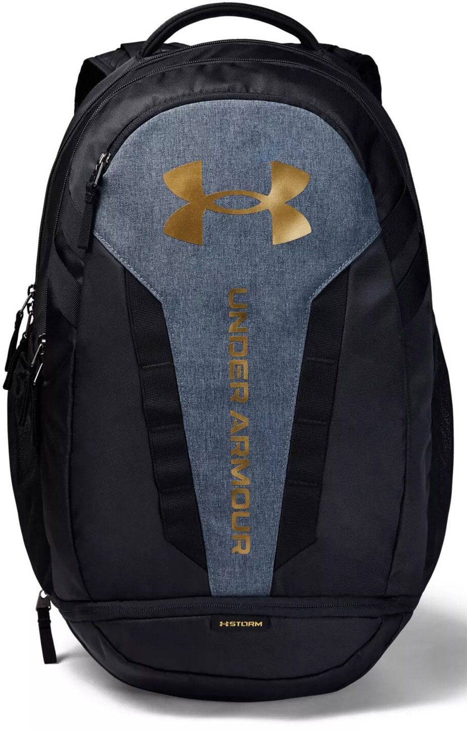 Under armour hustle backpack hot sale black