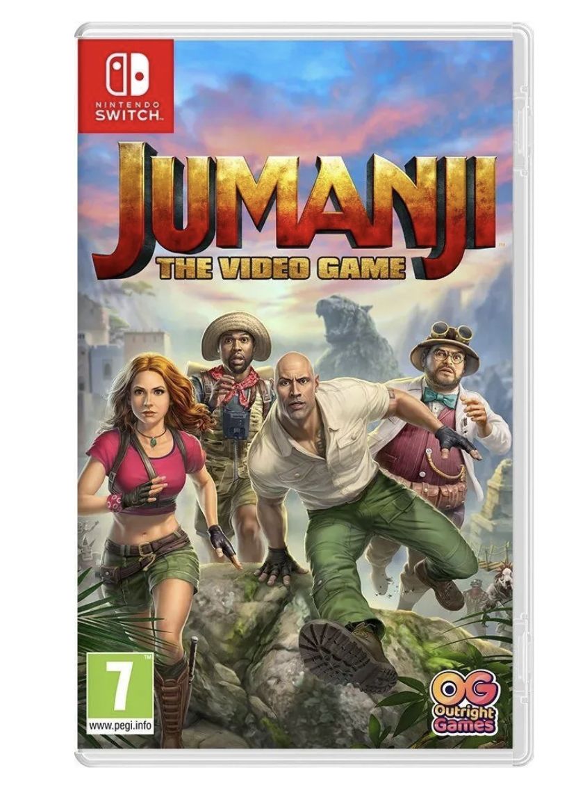 Игра Jumanji: The Video Game (Nintendo Switch, картридж, Русская версия) -  купить по выгодной цене в интернет-магазине OZON (1271593770)