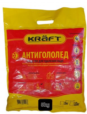 Антигололед KRAFT мешок 5 кг