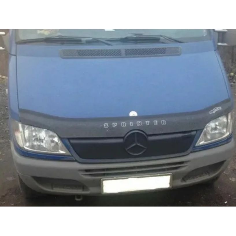 Зимняя решётка радиатора матовая для Mercedes Sprinter W901 2002-2006