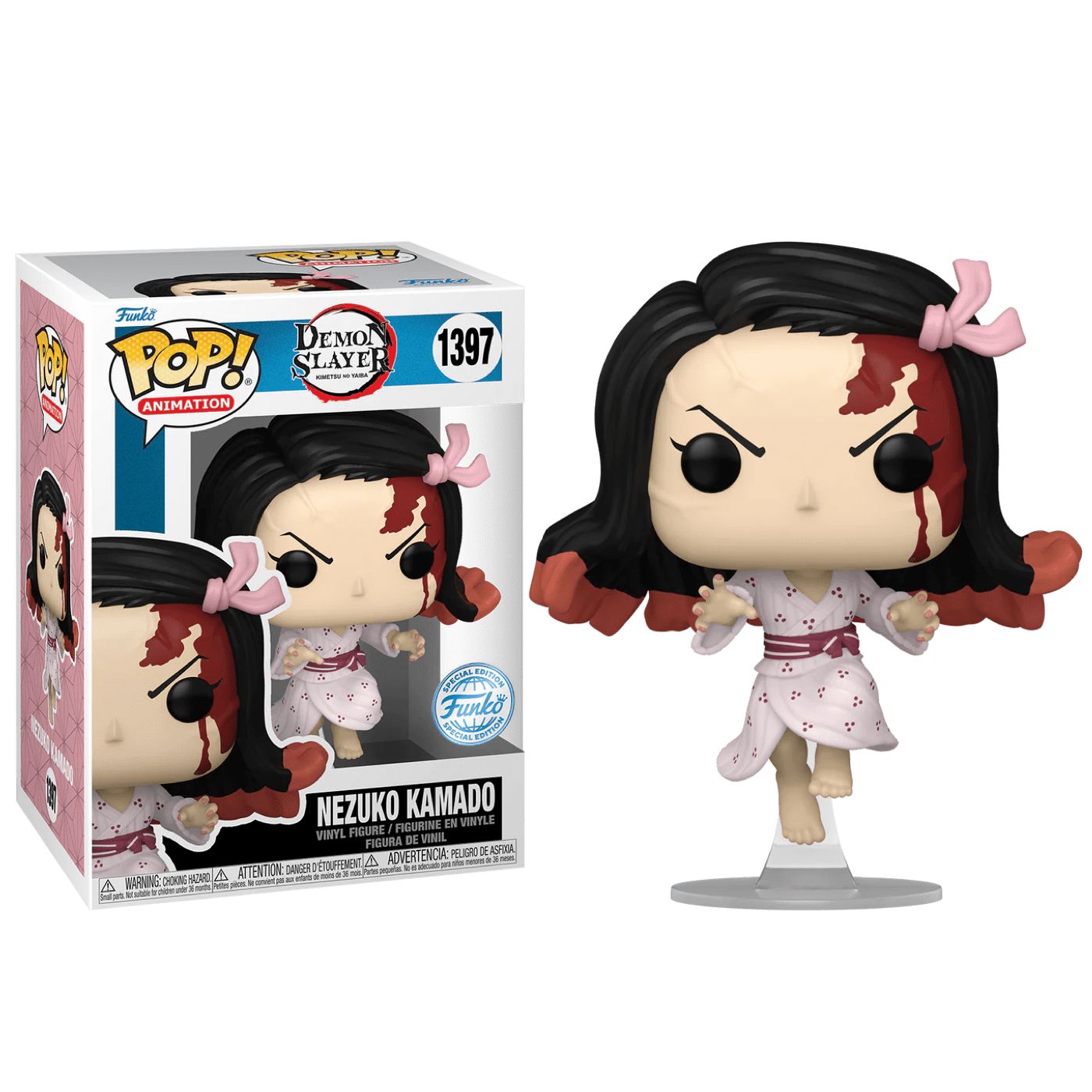 Фигурка Funko POP Nezuko Kamado Leaping (Эксклюзив Target) из аниме Demon  Slayer / Незуко Камадо из Истребитель демонов Клинок, рассекающий демонов  Фанко ПОП Манга - купить с доставкой по выгодным ценам в