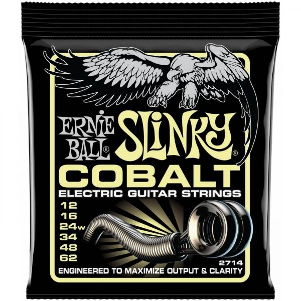 Струны для электрогитары 12-62 Ernie Ball 2714 Mammoth Cobalt