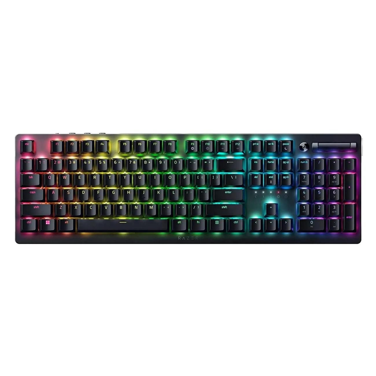 RazerИгроваяклавиатурапроводнаяDeathstalkerV2Pro(RZ03-04360800-R3R1),(OutemuRed),черный