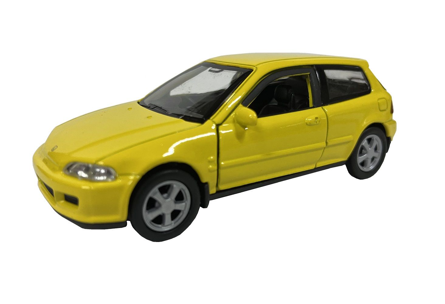 Модель машины 1:38 Honda Civic EG6 желтый Welly 43813 - купить с доставкой  по выгодным ценам в интернет-магазине OZON (1309654425)