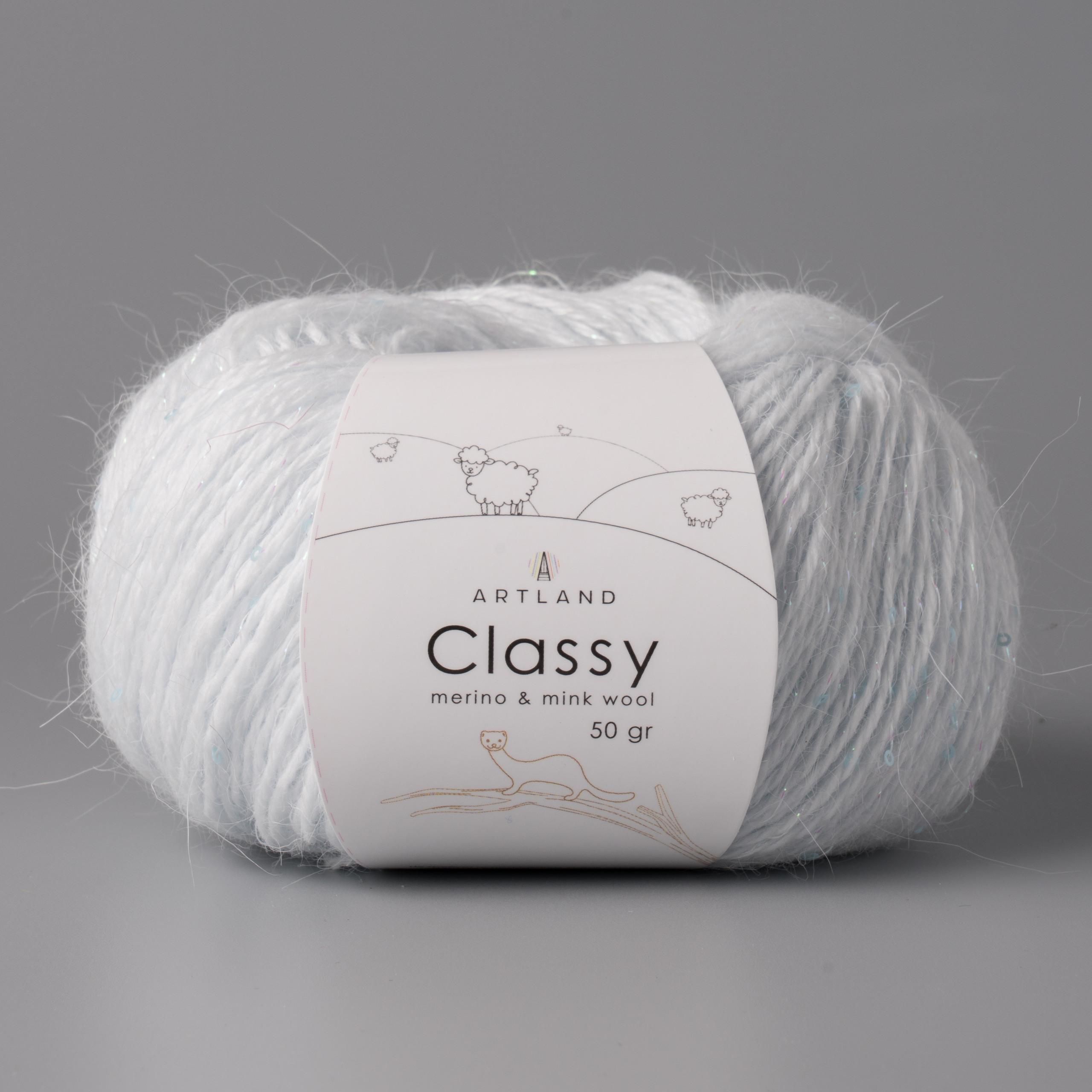 Пряжа artland classy с люрексом и микропайетками. Пряжа artland classy с люрексом и микропайетками