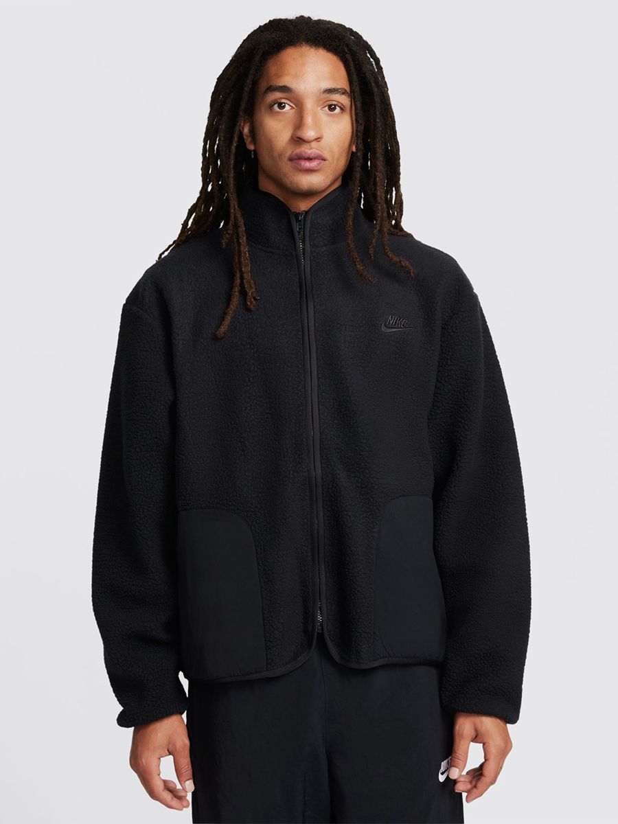 Nike mens sherpa jacket on sale