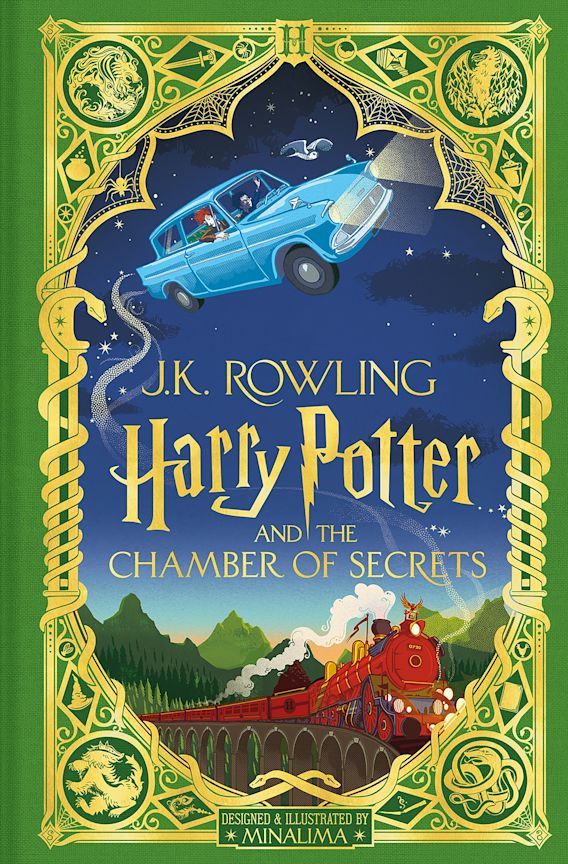 Harry Potter and the Chamber of Secrets подарочное издание MinaLima | Роулинг Джоан Кэтлин