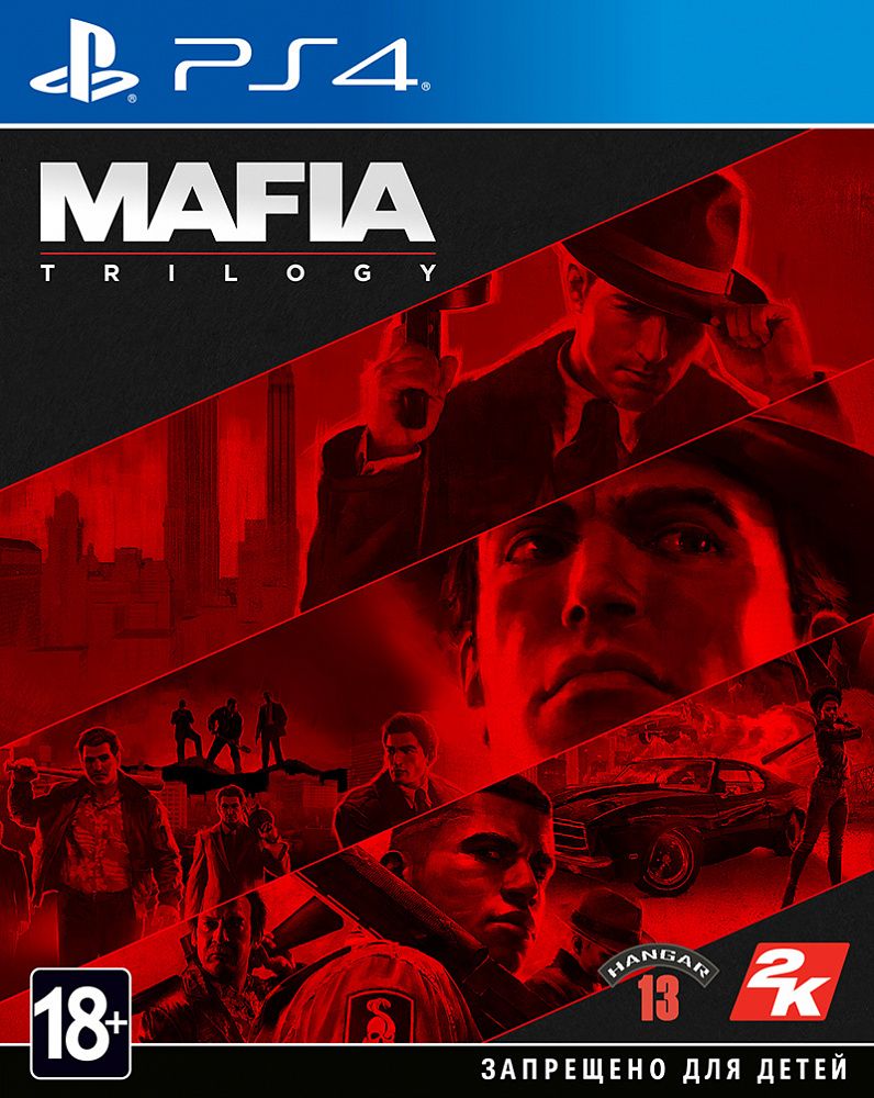 Игра Mafia Trilogy Definitive Edition PS4 Русская версия (PlayStation 4,  Русские субтитры)