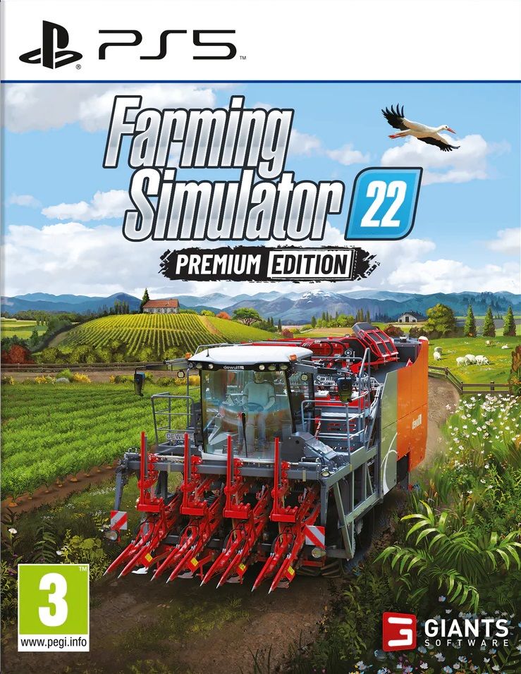 Игра Farming Simulator 22. Premium Edition (PlayStation 5, Русские субтитры)