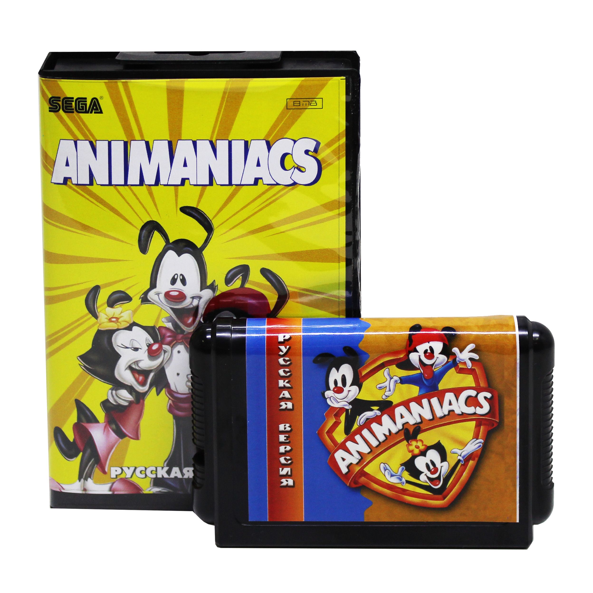 Animaniacs (Аниманьяки) - прекрасная игра на Sega по диснеевским мультикам  - купить по выгодной цене в интернет-магазине OZON (1355415591)