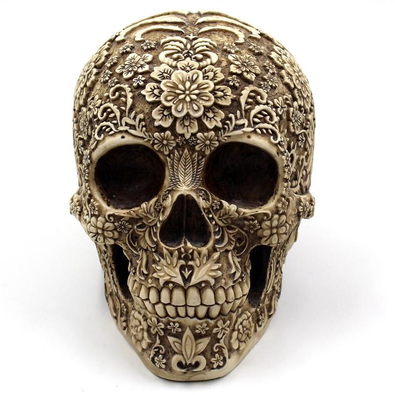 Резной череп. Металлический череп. Череп декоративный. Изделия с черепами. Черепа купить спб
