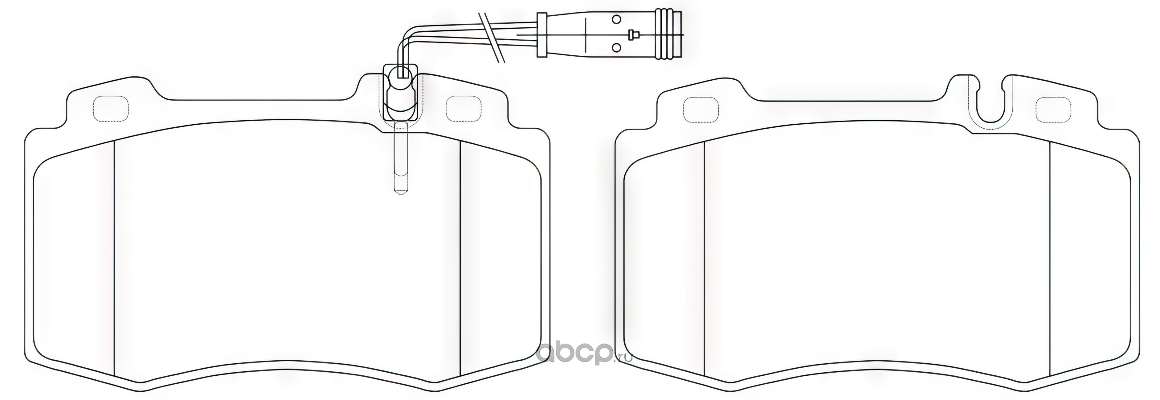 Колодки w163. Pn0196w. A0034200520. 85-09805-SX. A0044207720.