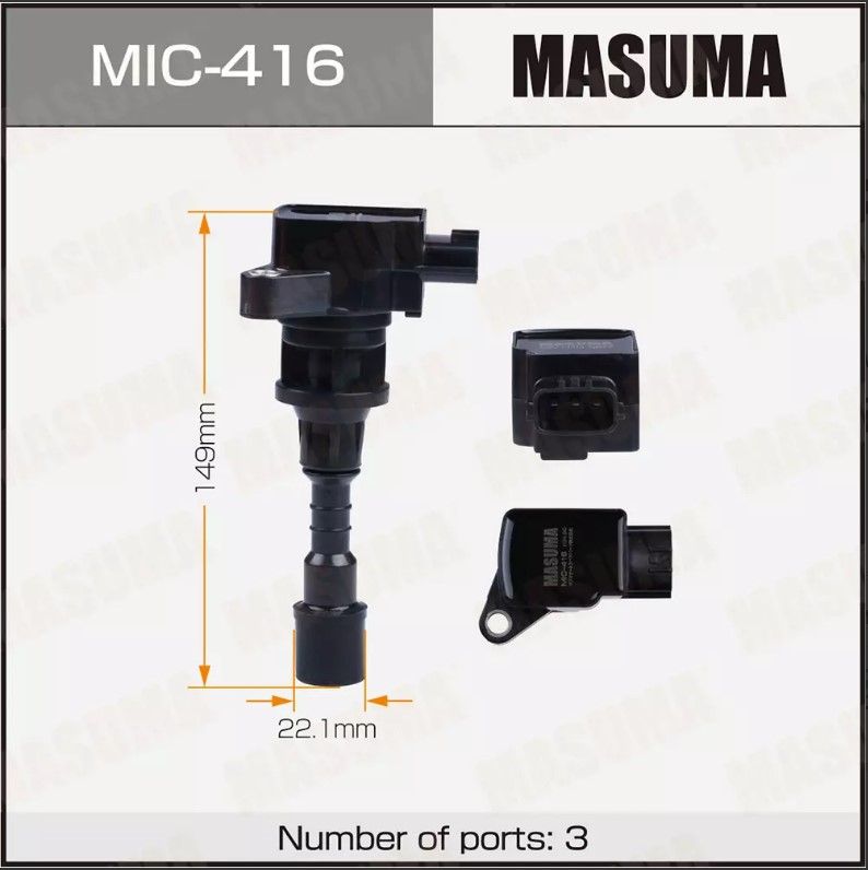 Катушка зажигания Masuma, MIC-416 Mazda