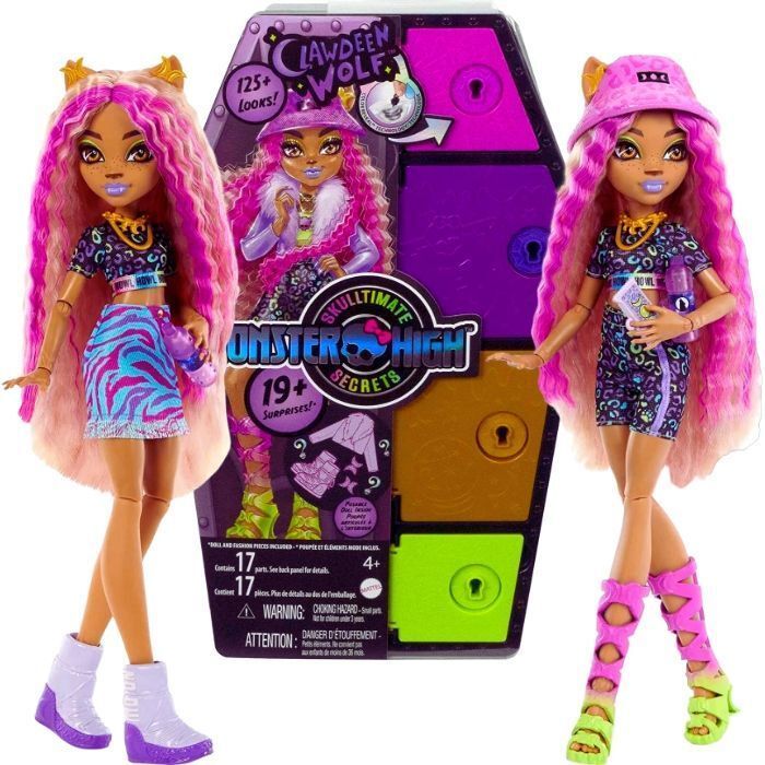 Кровать с Клодин Вульф ( Clawdeen Wolf with bed )