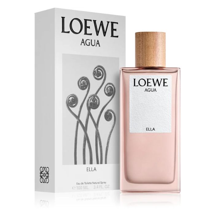 Loewe agua ella. Дезодорант Loewe Ella. Loewe agua de Loewe for her. Аква де Лоеве.