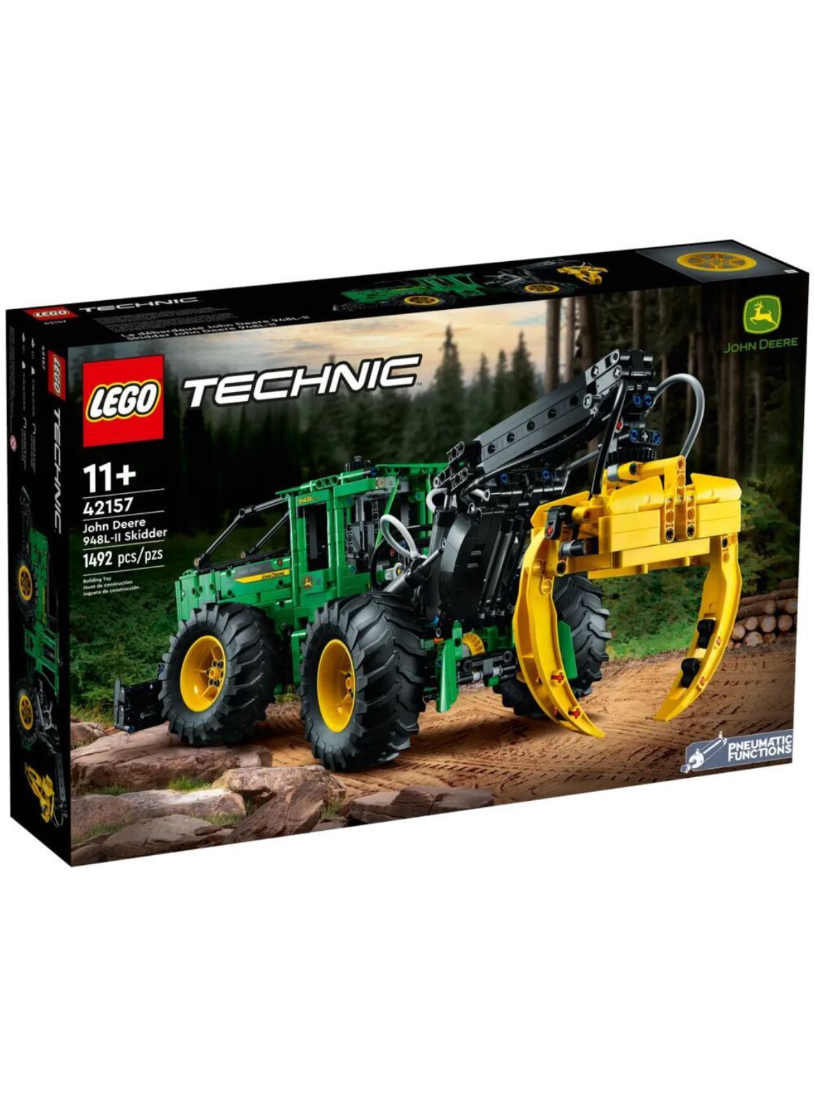 Конструктор LEGO Technic 42157 Трелевочный трактор John Deere 948L-II -  купить с доставкой по выгодным ценам в интернет-магазине OZON (1389052488)