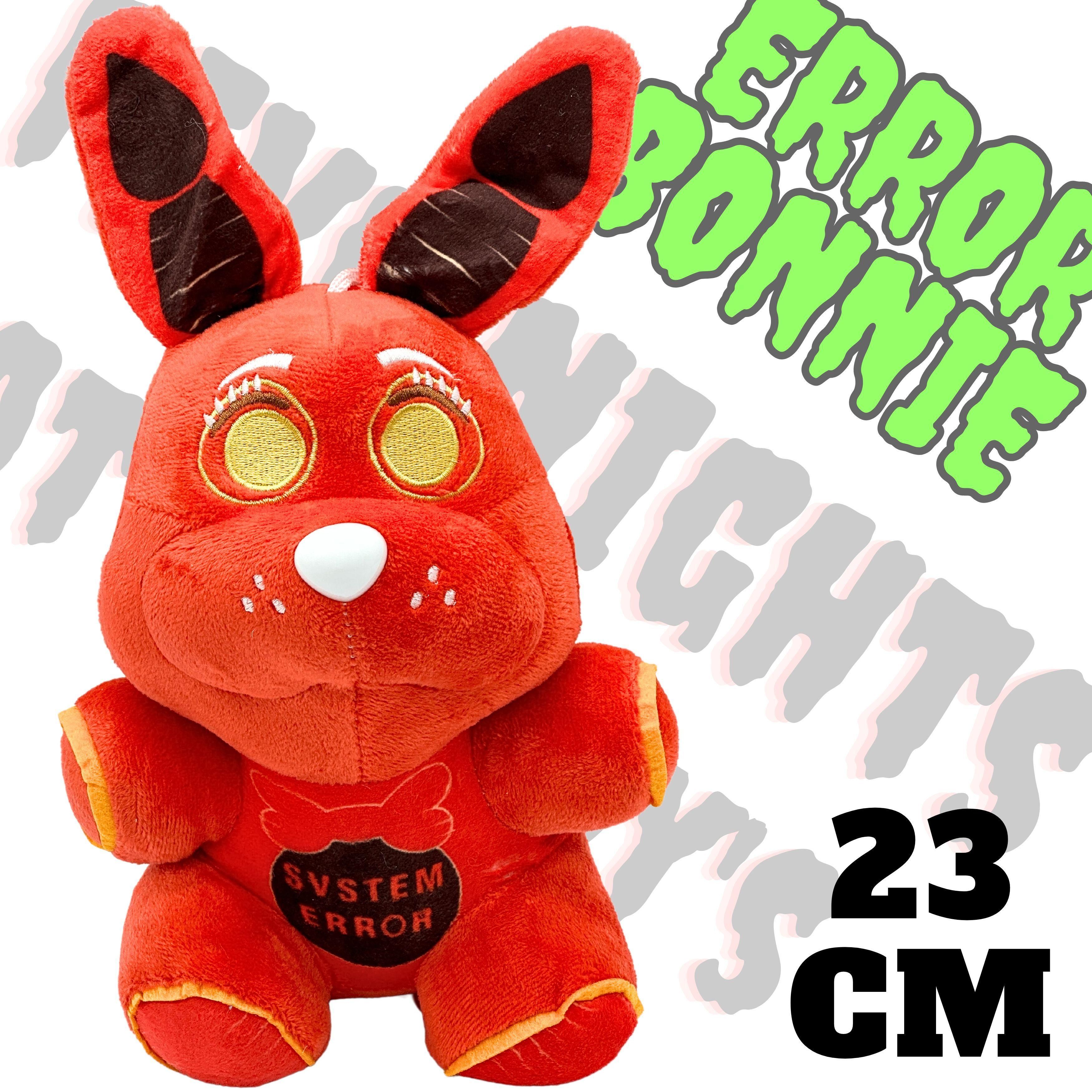 Мягкая игрушка фнаф Fnaf Error Bonnie Игрушечный Бонни кролик с ошибкой  Аниматроники 23 см - купить с доставкой по выгодным ценам в  интернет-магазине OZON (1552874875)