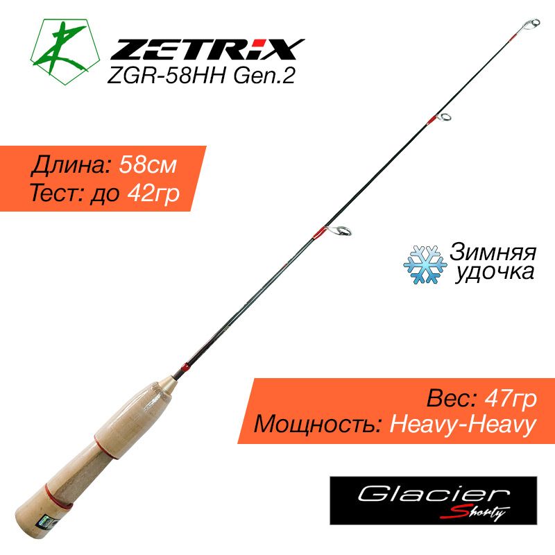 Зимняя Удочка Зетрикс Глейсер 70нн Ку Купить