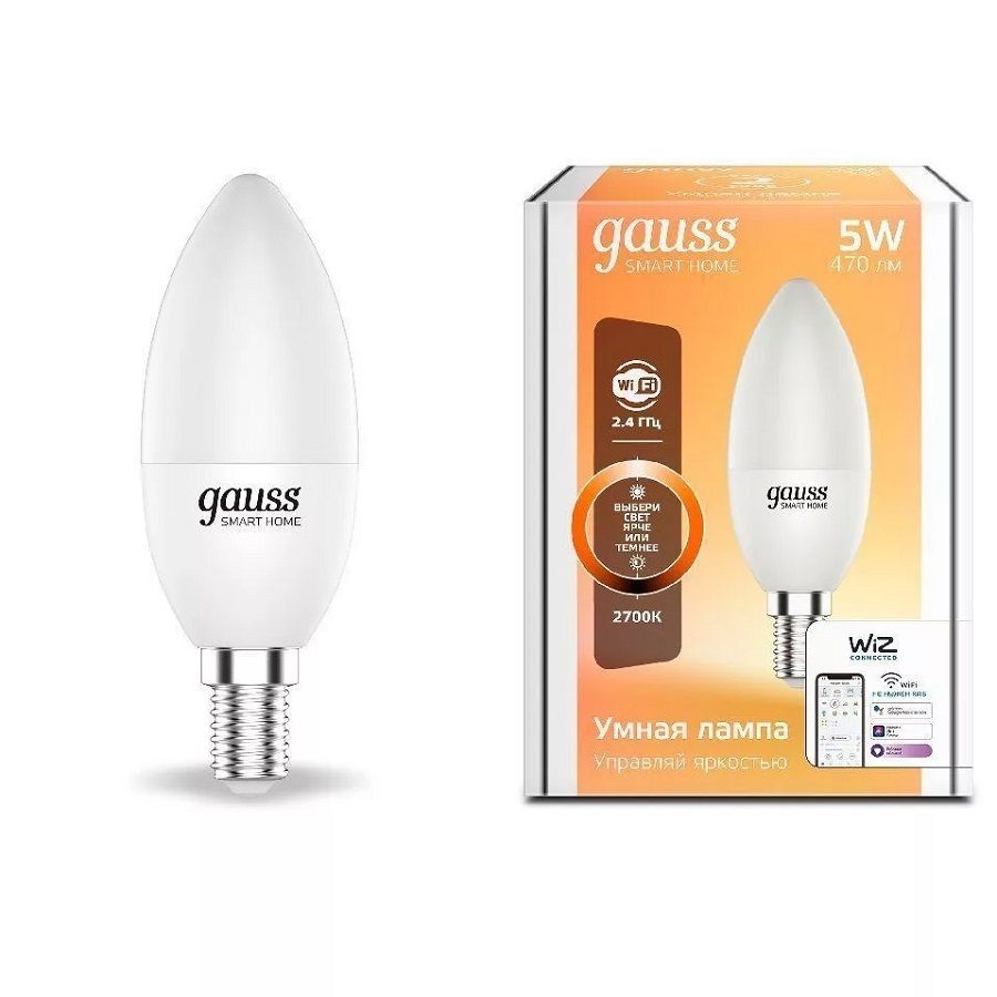 Как подключить gauss. Лампа светодиодная gauss smart home rgbw e27 a60 10 вт 2700-6500k 110100. лампа светодиодная asd led-std 6500k, e27, a60, 24вт, 6500 к (стандартного размера. умная лампа гаусс 10 вт. лампа gauss smart home.