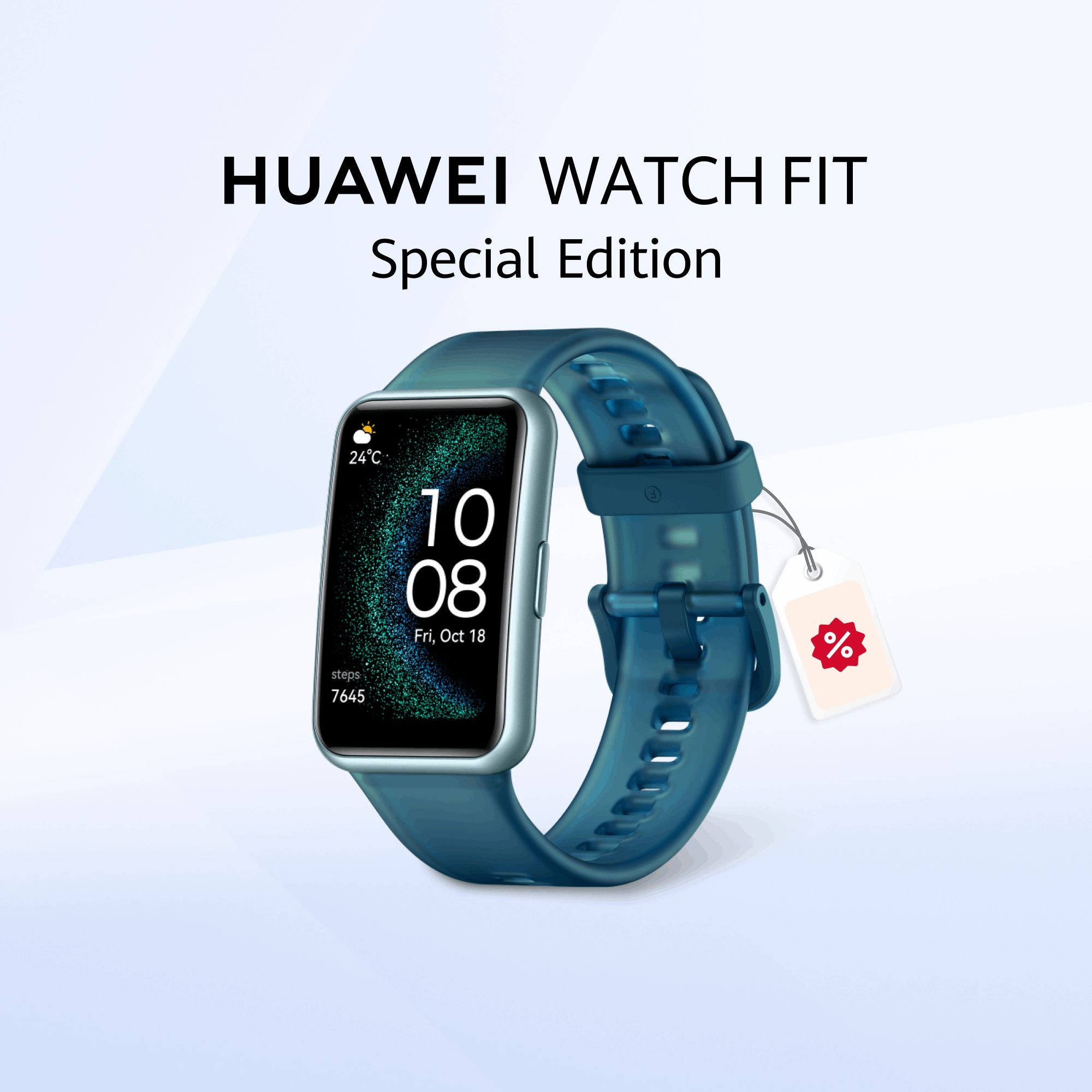 HUAWEIУмныечасыWATCHFITSpecialEditionStia-B39,46mm,Насыщенныйзеленый