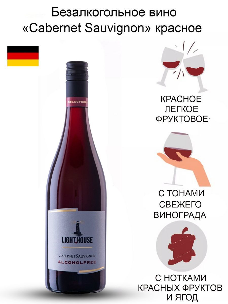 OLGA CABERNET SAUVIGNON купить – безалкогольное вино и игристое вино на ...