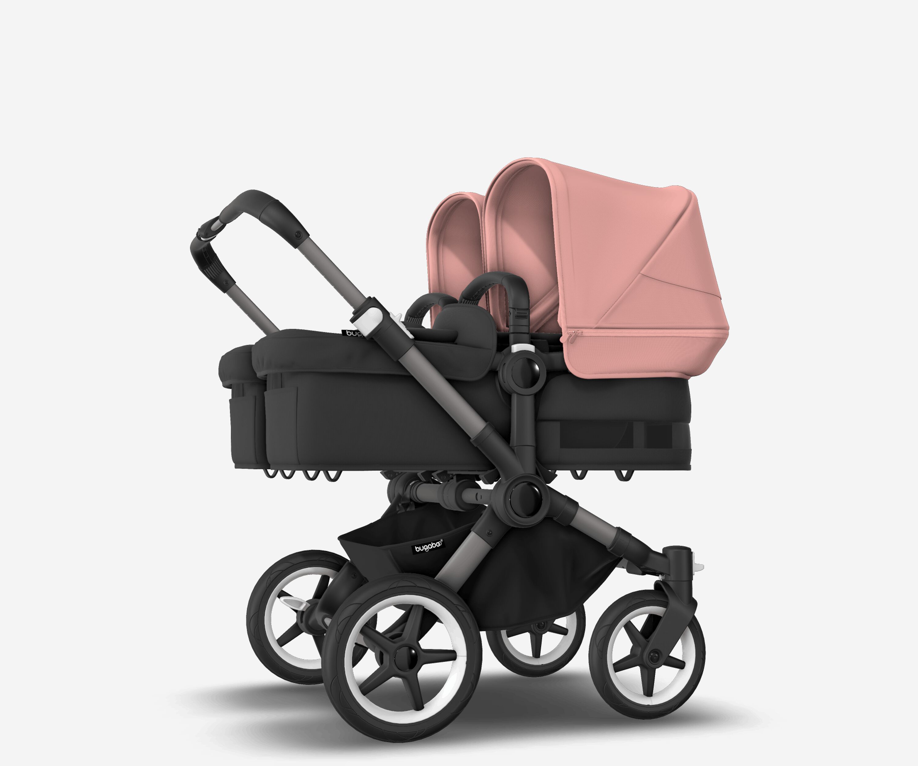 Bugaboo donkey duo pink best sale