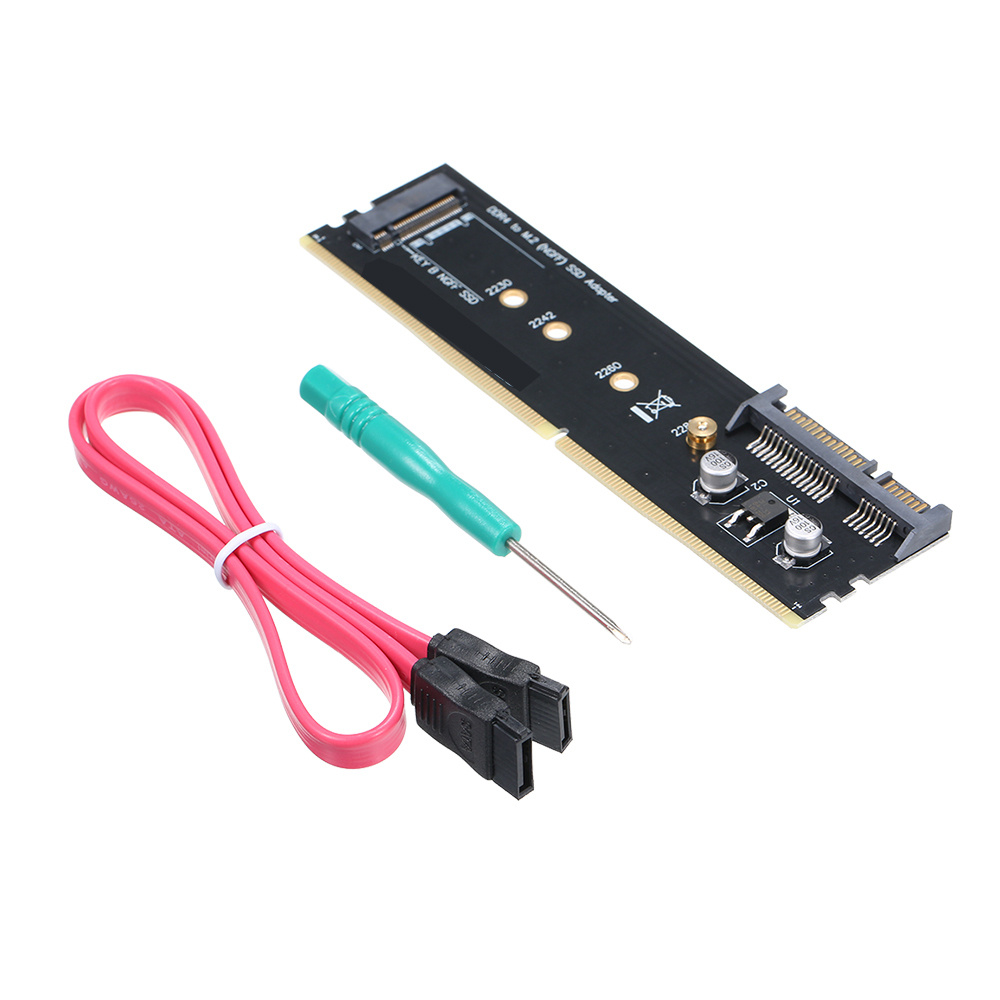 Карта адаптера жесткого диска DDR M.2 SATA слот памяти M.2 DDR4 SSD ...