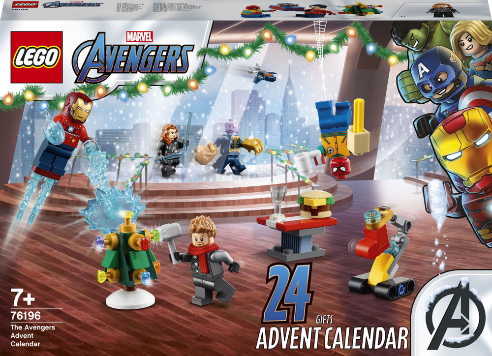 lego 76196 marvel the avengers advent calendar