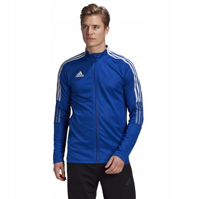 Adidas tiro синий костюм