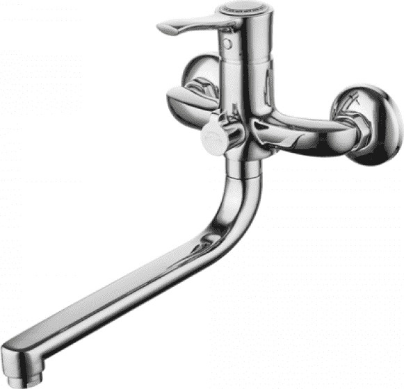 Смарт-Винтаж смеситель для ванны и душа, излив 250мм, керам ...