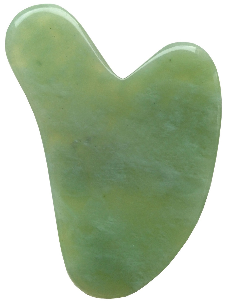 Alizee Гуаша скребок в форме капли из нефрита — купить в интернет ...