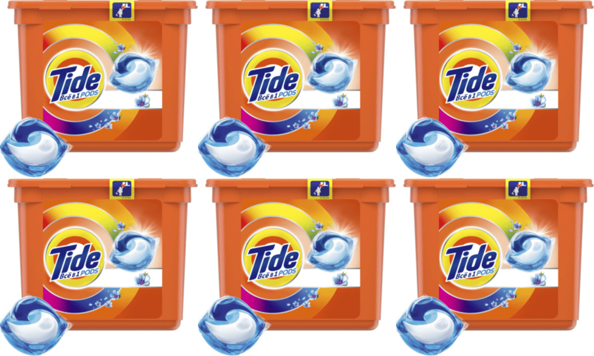 Капсулы для стирки Tide Pods Lenor, для всех видов тканей, 23 шт ...