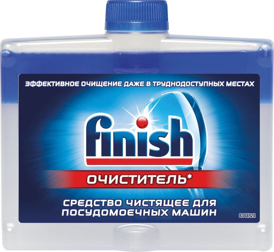 Очиститель Finish для очистки посудомоечных машин, 250 мл — купить в ...