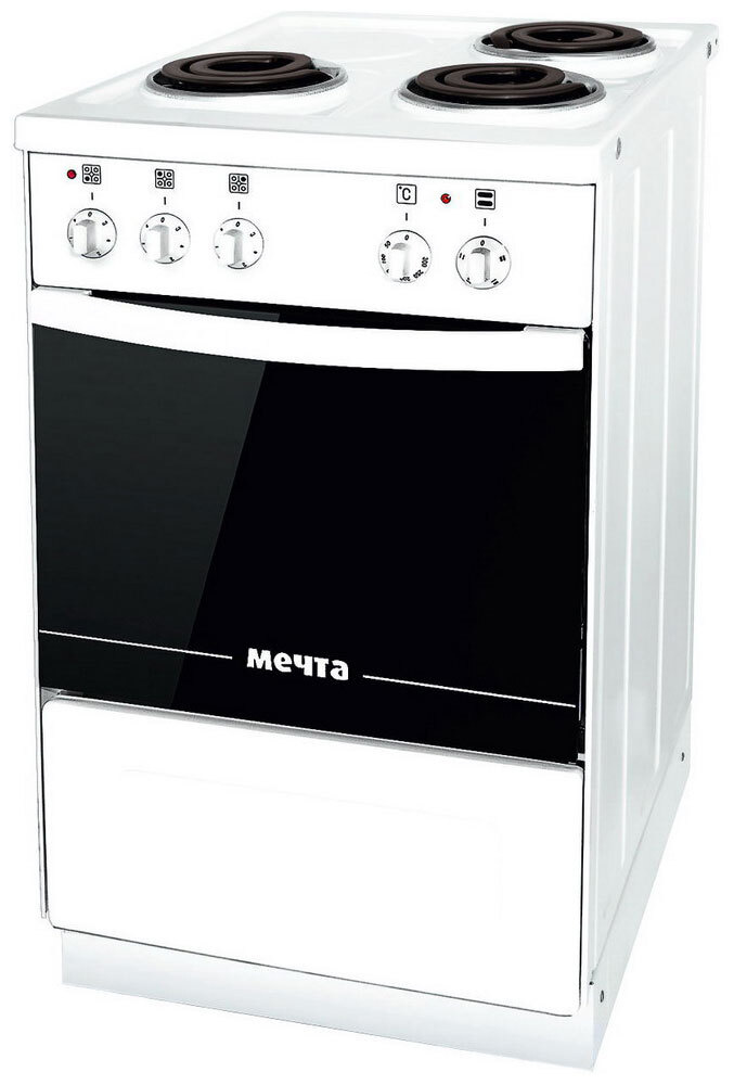 Плита электрическая Мечта 341Т, белый - купить по выгодной цене в ...