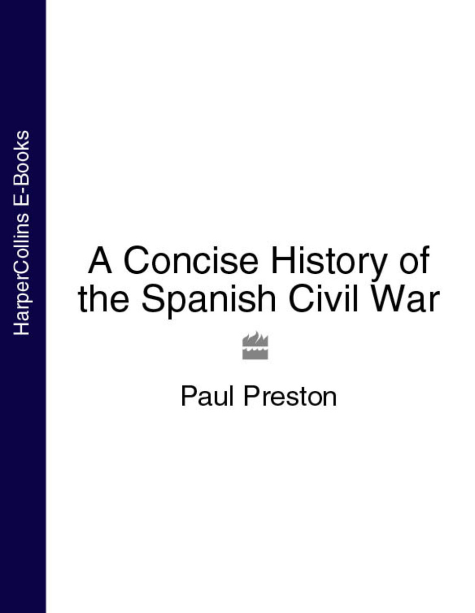 Цифровая книга "A Concise History of the Spanish Civil War" Preston ...