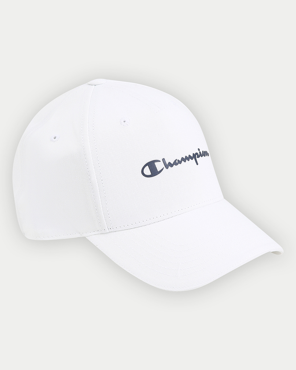 champion white baseball cap