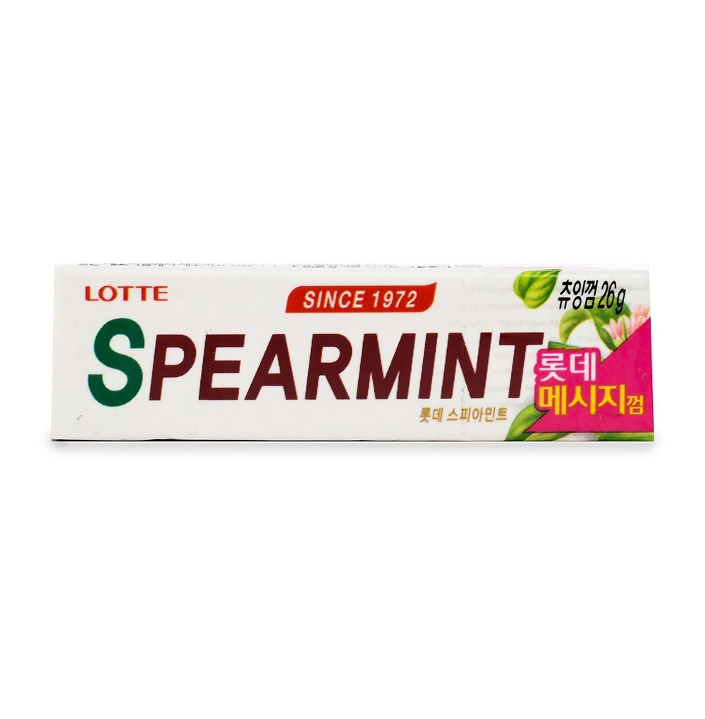 Жевательная резинка LOTTE Spearmint 26 г — купить в интернет-магазине ...