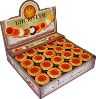 Печенье  с апельсиновым  мармеладом, сдобное Бискотти,, 1,75 кг. Спонсорские товары