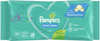 PAMPERS Детские влажные салфетки Fresh Clean 52 ПрепакКор. Спонсорские товары