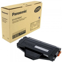 Тонер-картридж лазерный оригинальный Panasonic KX-FAT400A7 черный 1800 стр. для Panasonic (KX-FAT400A7). Спонсорские товары