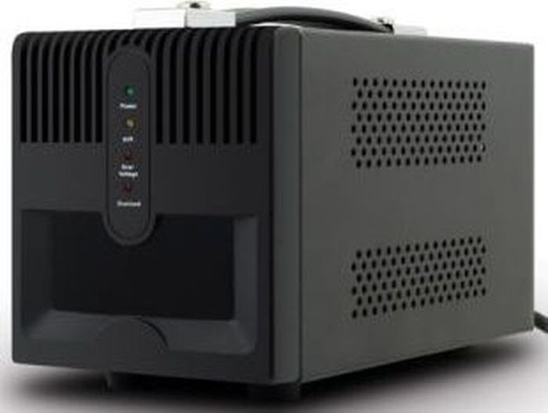 Стабилизатор напряжения Ippon AVR-1000 1000 ВА, черный купить по низкой ...