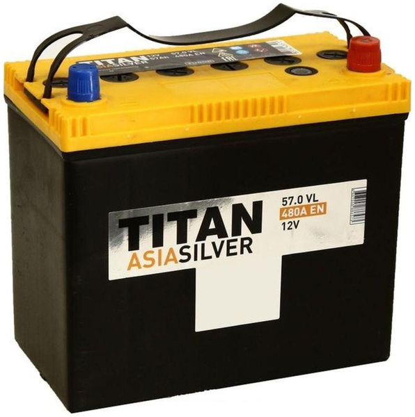 Аккумулятор автомобильный TITAN Titan Asia Silver 57R купить по ...