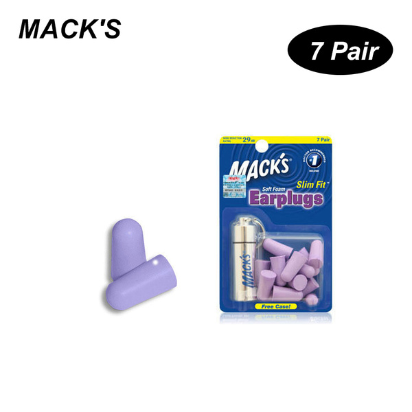 MACK'S 7 пар противошумных беруш из пенопласта моющиеся ...
