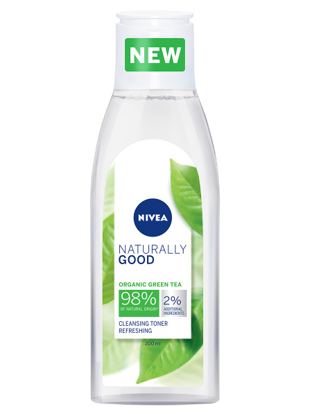 Очищающий тоник для лица NIVEA NATURALLY GOOD для всех типов кожи, 200 ...