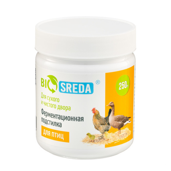 Бактерии для подстилки птиц BIOSREDA , 250 г купить на OZON по низкой ...