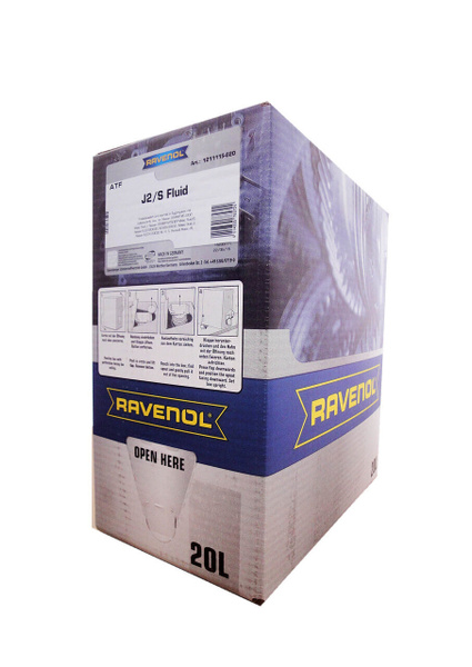 Трансмиссионное масло RAVENOL ATF J2/S (20л) ecobox - купить по ...