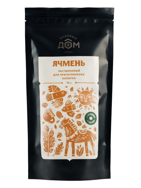 Напиток растворимый "Ячмень" 70г полиэт/зип-лок - купить с доставкой по ...