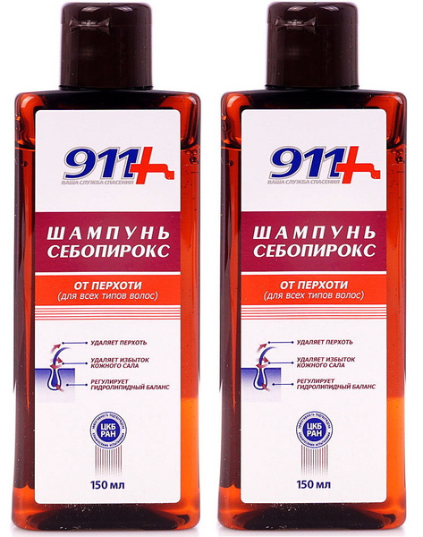 911 Ваша служба спасения Шампунь для волос, 150 мл - купить с доставкой ...