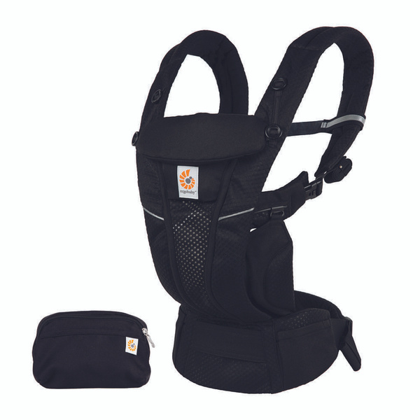 эргорюкзак- хипсит для малышей от 0 / Ergobaby OMNI Breeze - Onyx Black ...